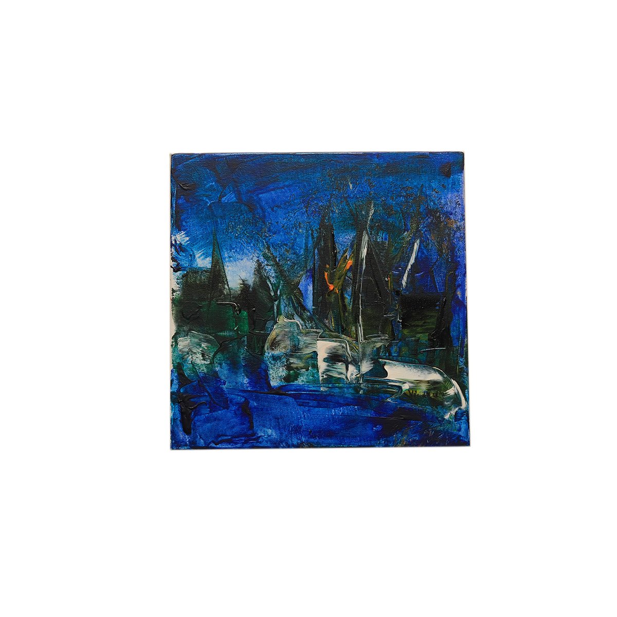 Untitled Painting By Vikash Kalra - Acrylic on canvas