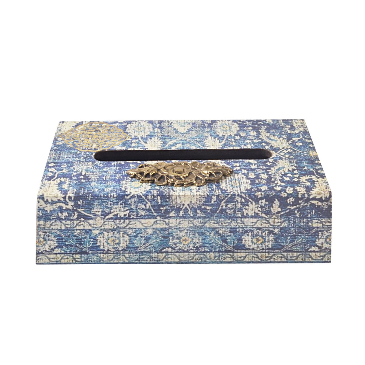 Karabagh Tissue Box Cover - Wood