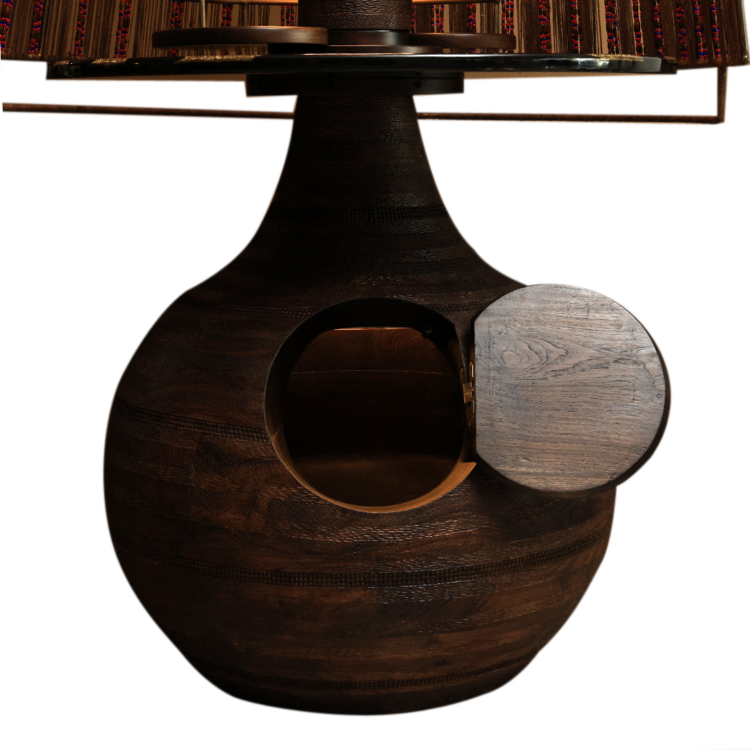 Bondara Lamp Bar - Teak Wood