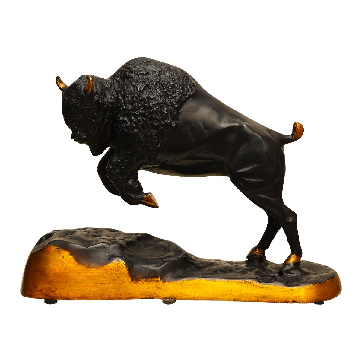 Golden Bull - Black in Brass