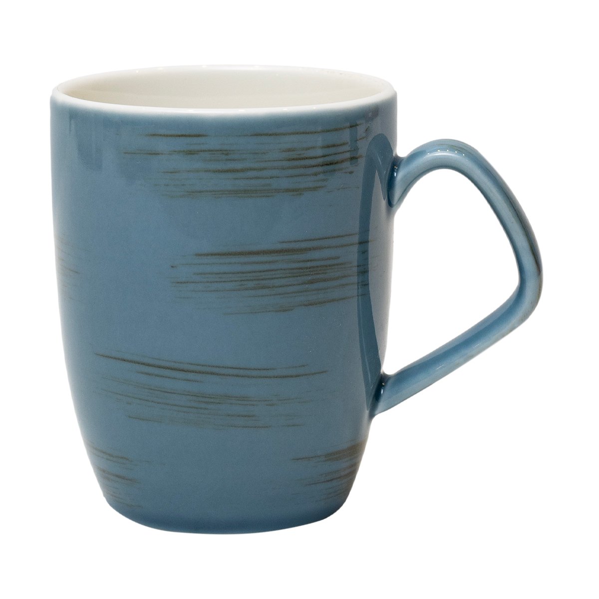 Strokes Mug - Blue in Ceramic