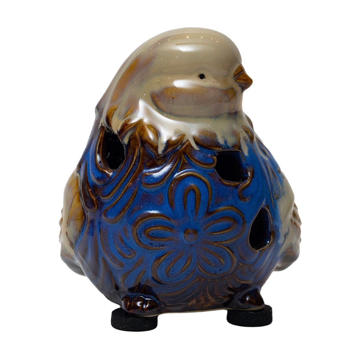 Bird Set Of 4 - Multicolor in Resin