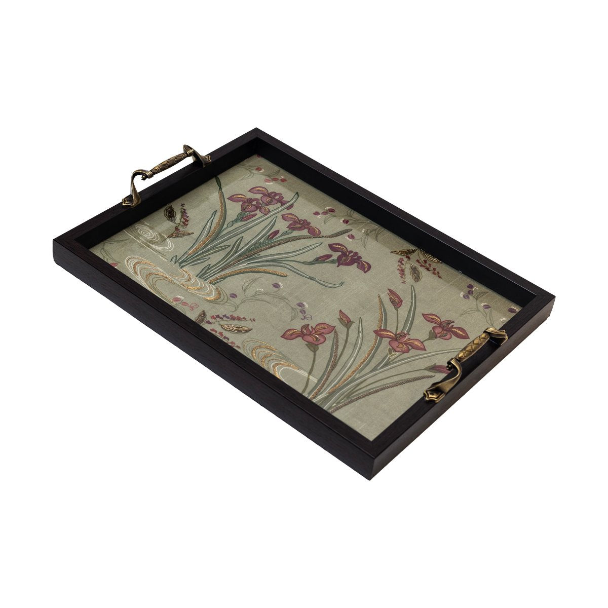 Odyssey Vanya Tray - Green in Wood and Green