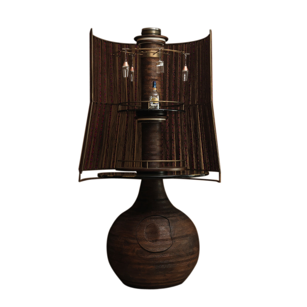 Bondara Lamp Bar - Teak Wood