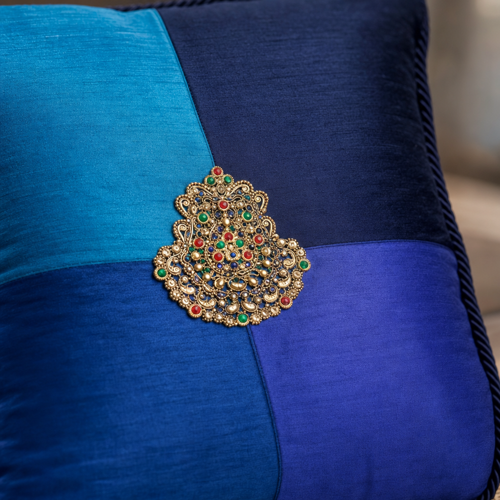 Tika Resham Cushion