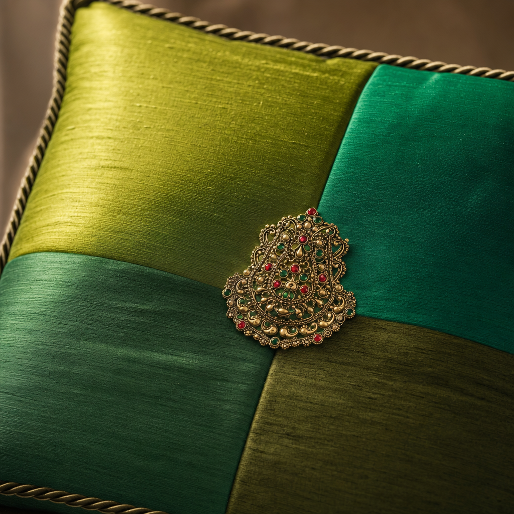 Tika Resham Cushion