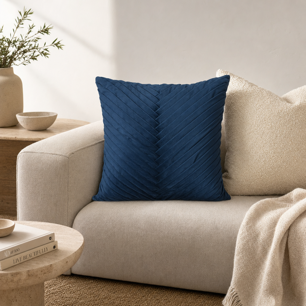 Pleated Rhythm Cushion