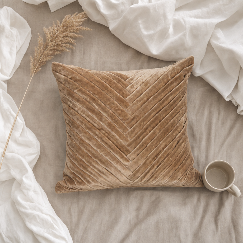 Pleated Rhythm Cushion