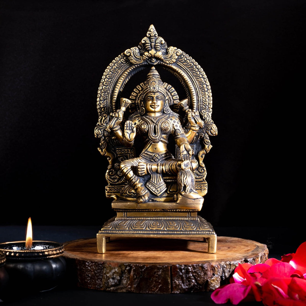 Laxmi Mata Idol - Brass