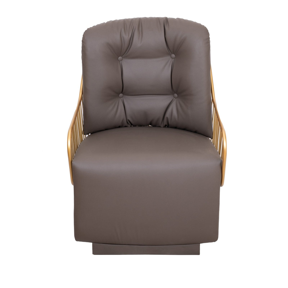 Jali chair - Gold in Metal