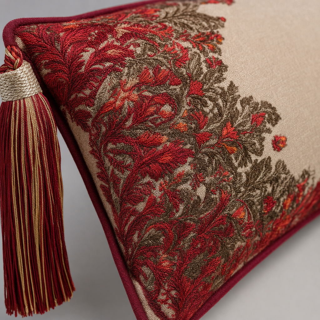 Jamawar Cushion - Lumber