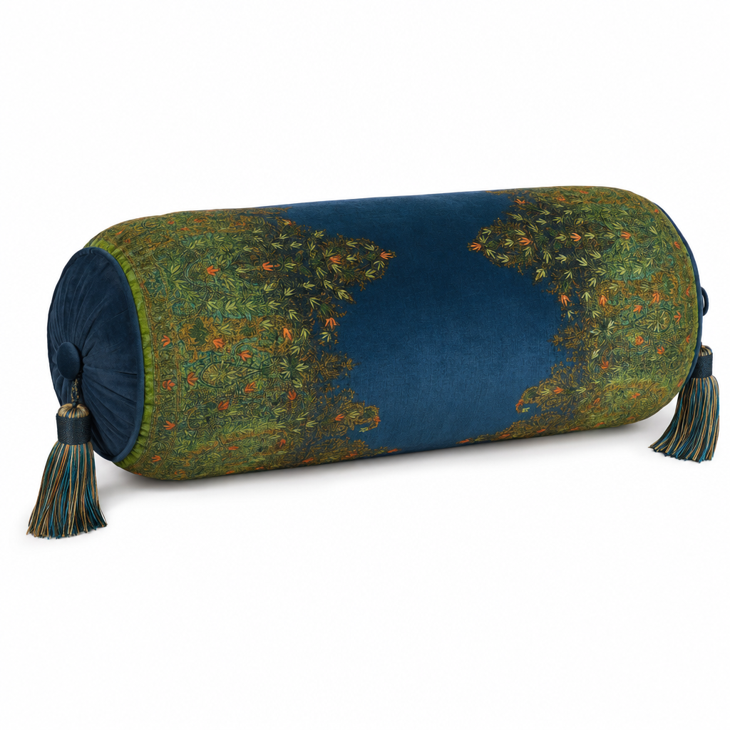 Jamawar Cushion - Bolster