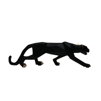 Panther Decorative - Black in Resin
