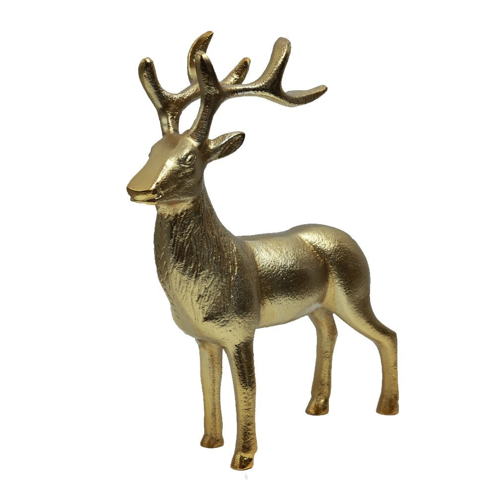Majestic Stag  - Small Golden in Metal