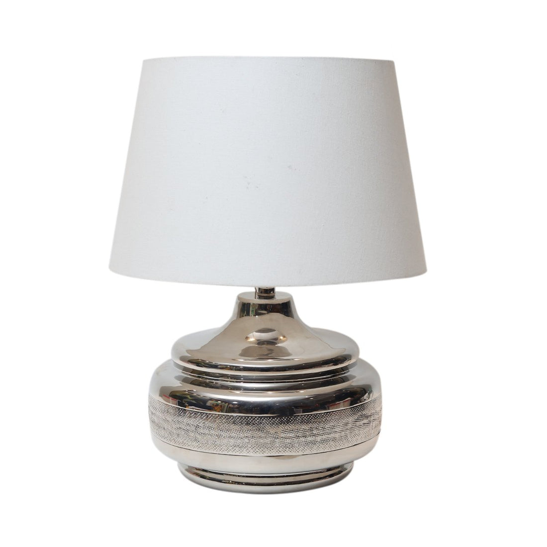 Iyla Lamp - Silver in Meta