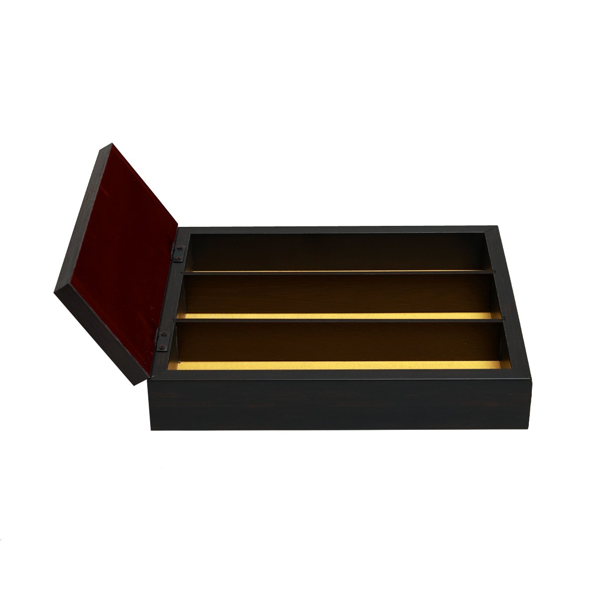 Odyssey Vanya Cutlery Box Cover - yellow in Wood and Glass
