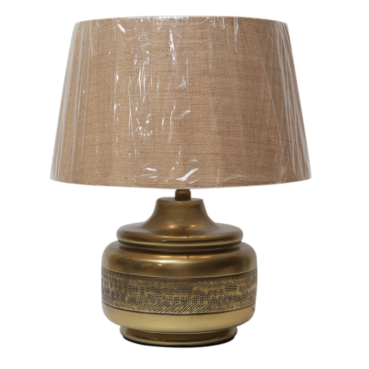 Nyasa Lamp - Gold in Metal