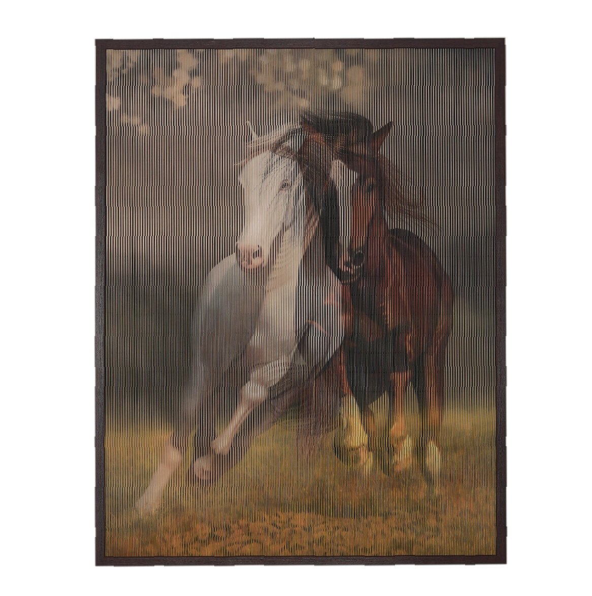 Galloping Horses - Kinetic Art Archival Museum Art Paper