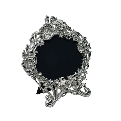 Vintage Pierced Frame -  Silver in Metal 6" X 4"