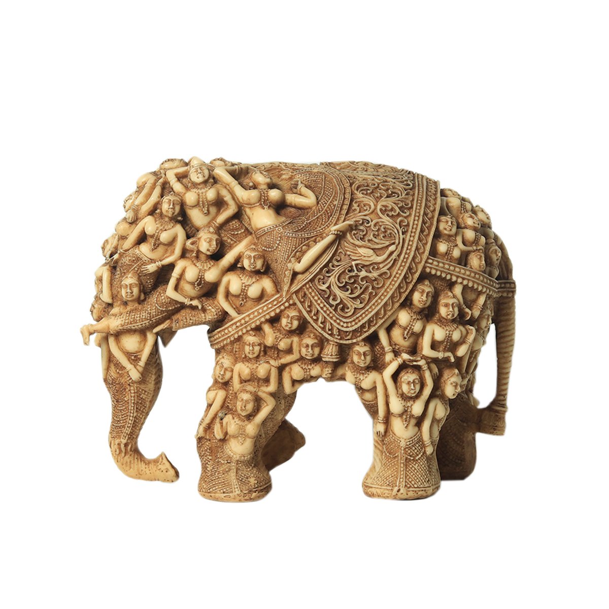 Lady Elephant  - Beige in Marble Dust