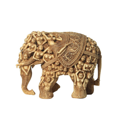 Lady Elephant  - Beige in Marble Dust