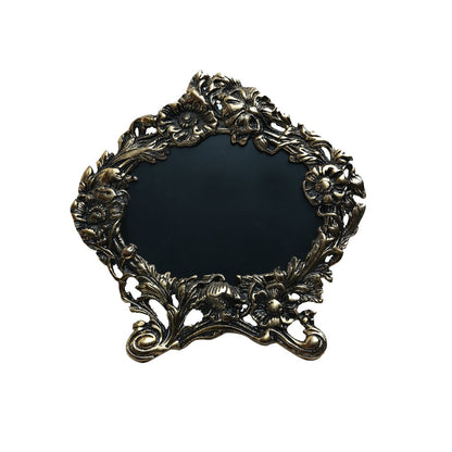Vintage Pierced Frame -  Gold  in Metal 6" X 4"