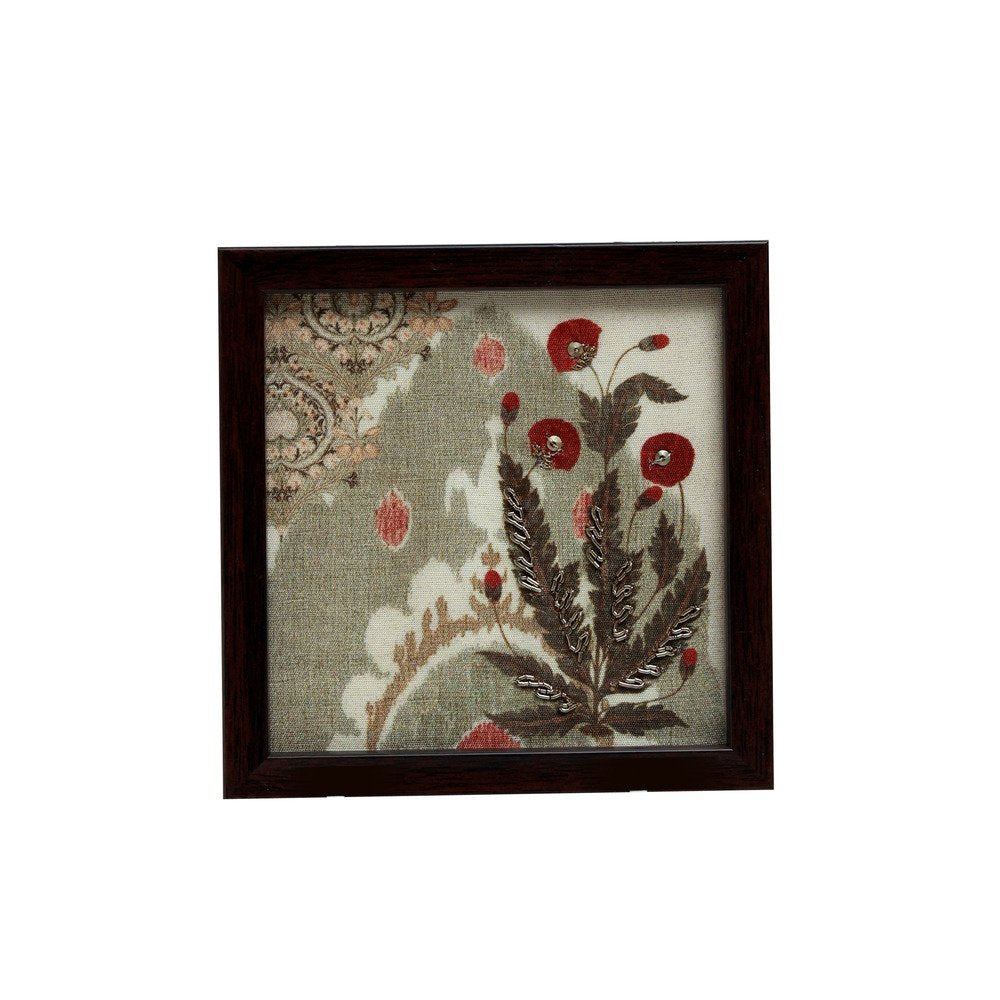 Gul Coasters - Beige in Wood and Glass