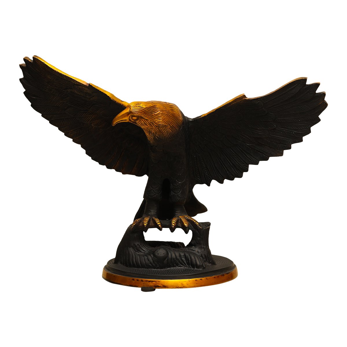 Eagle in Flight - Black in Brass