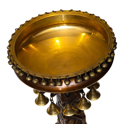 Pillar Urli - Large in Brass