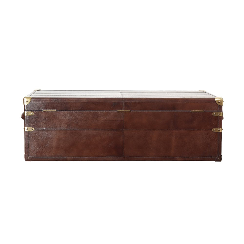 Trunk Coffee Table - Leather