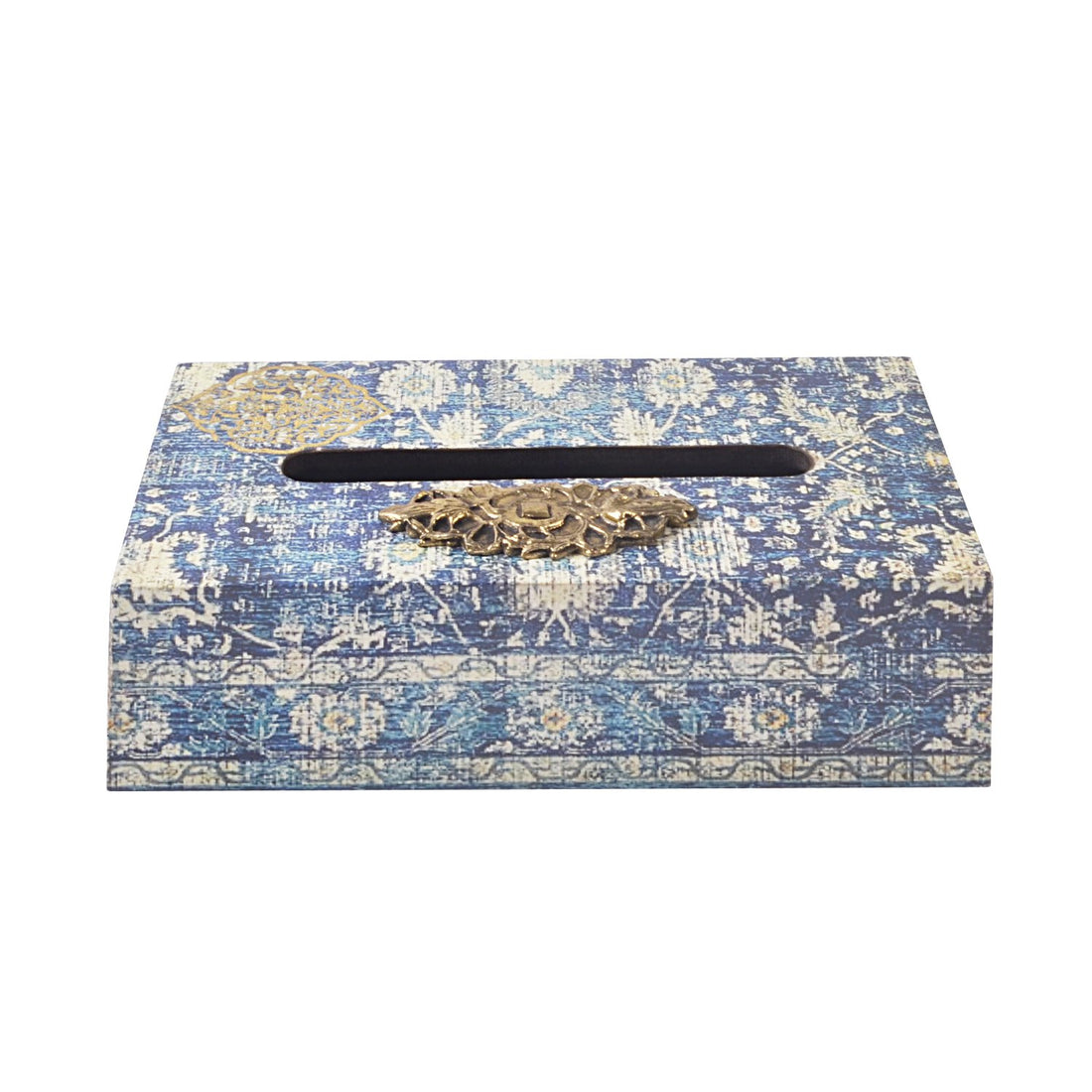 Karabagh Tissue Box Cover - Wood