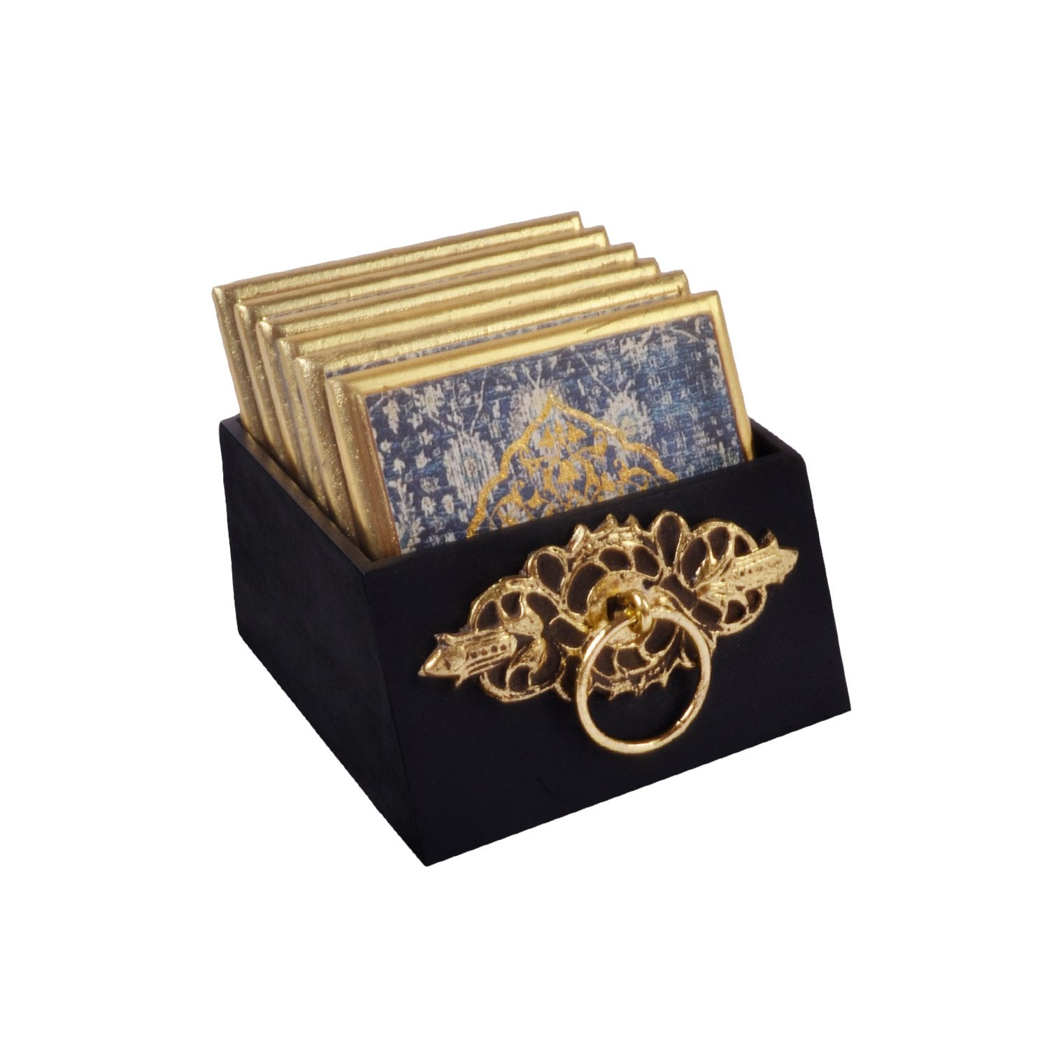 Karabagh Coasters - Set Of Six in Wood