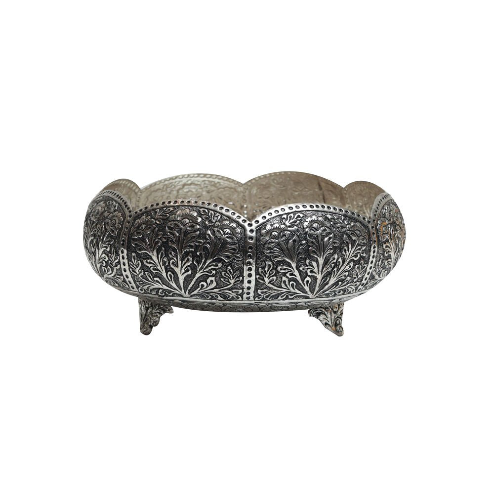 Filigree Bowl - Silver in Metal