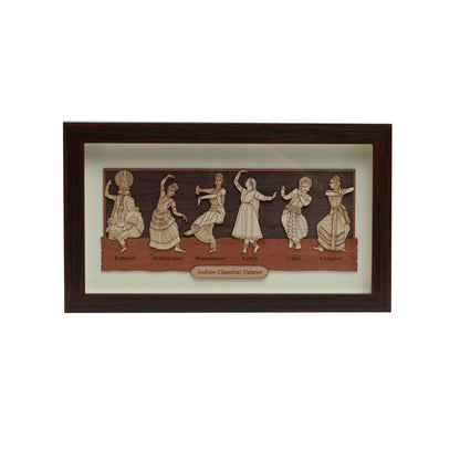 Dance of India -  Art in Wood and Glass