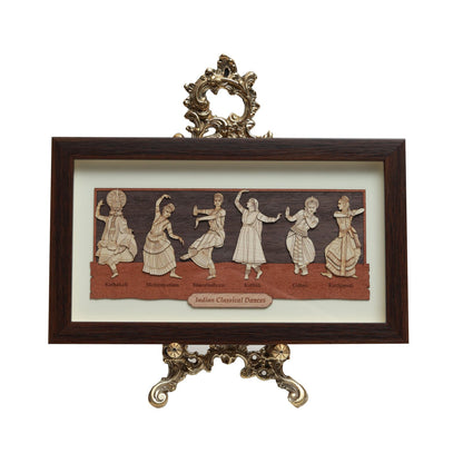 Dance of India -  Art in Wood and Glass