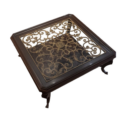 Naaz Accent Table - Teak Wood