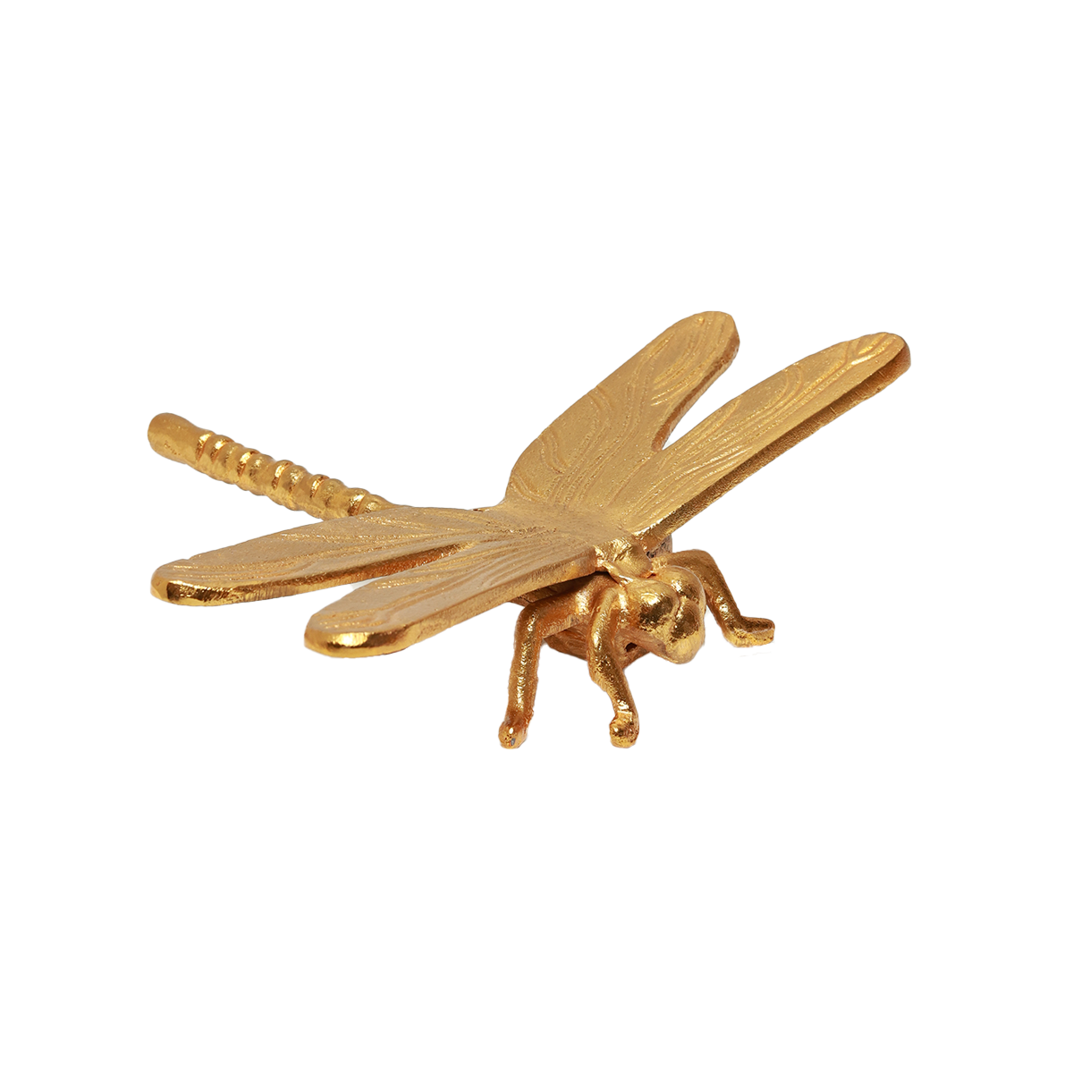 Exquisite Dragonfly Wall Accent - Cast Metal