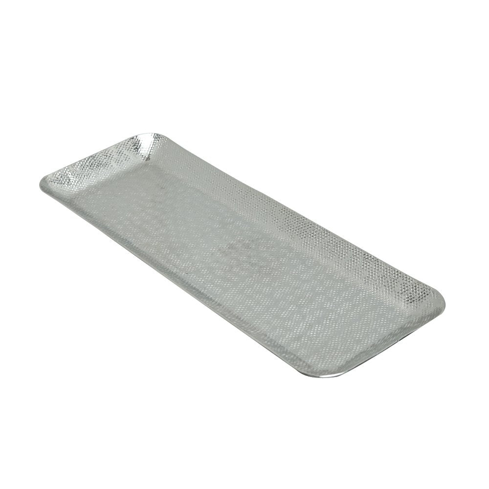 Blossom Tray Set of 3 - Silver in Metal