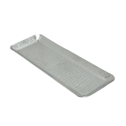 Blossom Tray Set of 3 - Silver in Metal