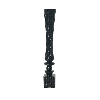 Doric Stand Alone Decorative -Black in Teak Wood