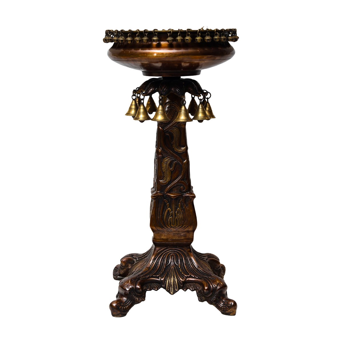 Pillar Urli - Large in Brass