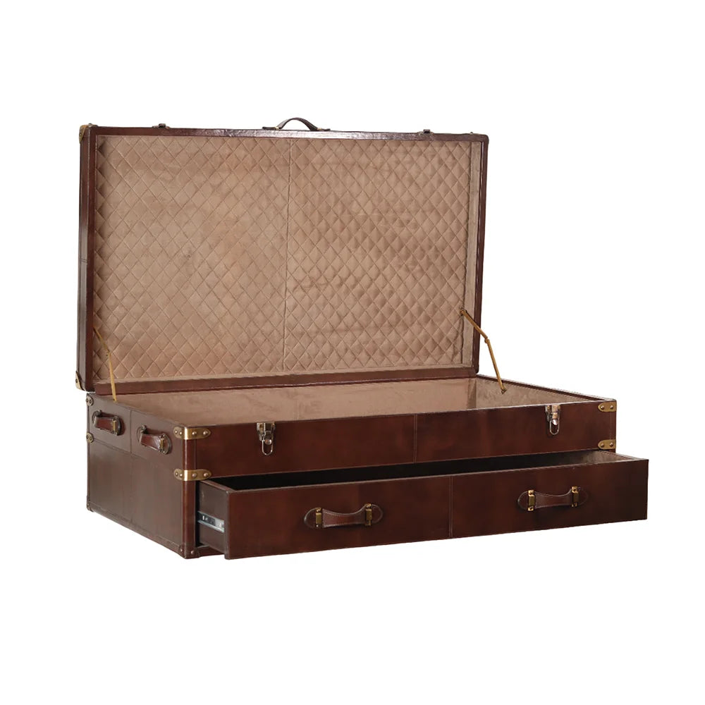 Trunk Coffee Table - Leather