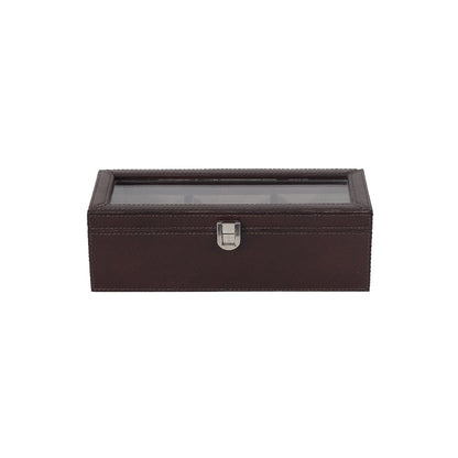 Watch Case - Three in Leather