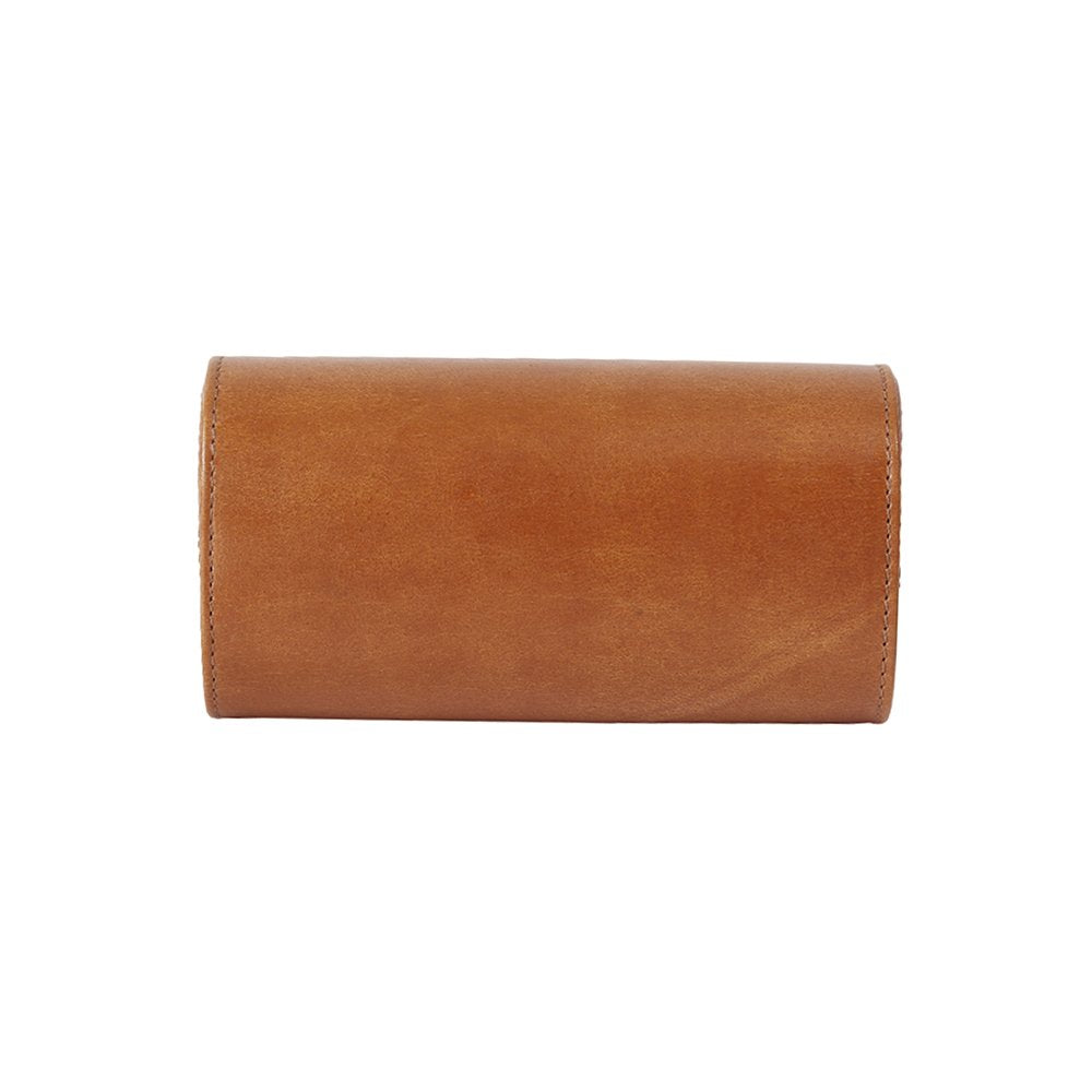 Round Watch Case - Leather