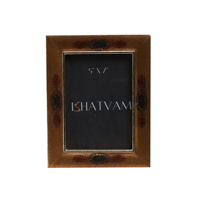 Naksh Photo Frame - Large in Wood