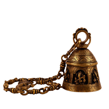 Ganesha Bell - Small in Brass