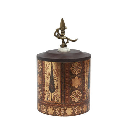 Chinar jar - Large in Wood