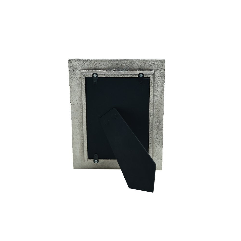Classic Frame - Silver in Metal 6" X 4"
