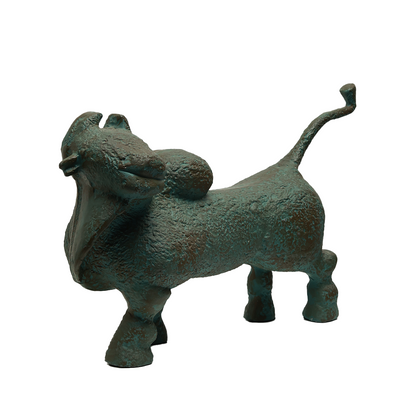 Abstract Nandi Sculpture  - Bronze