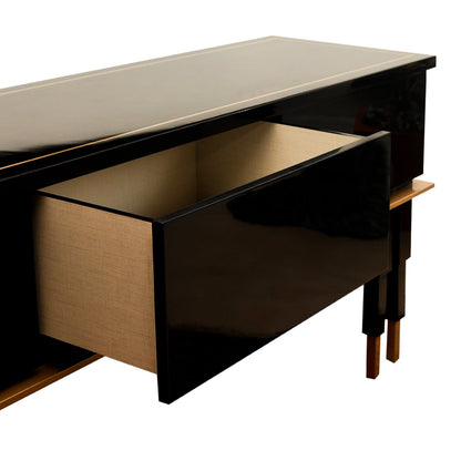 Piano Console - Teak Wood